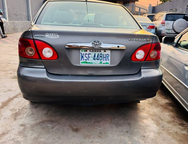 2007 Toyota Corolla LE – First Body for Sale In Lagos