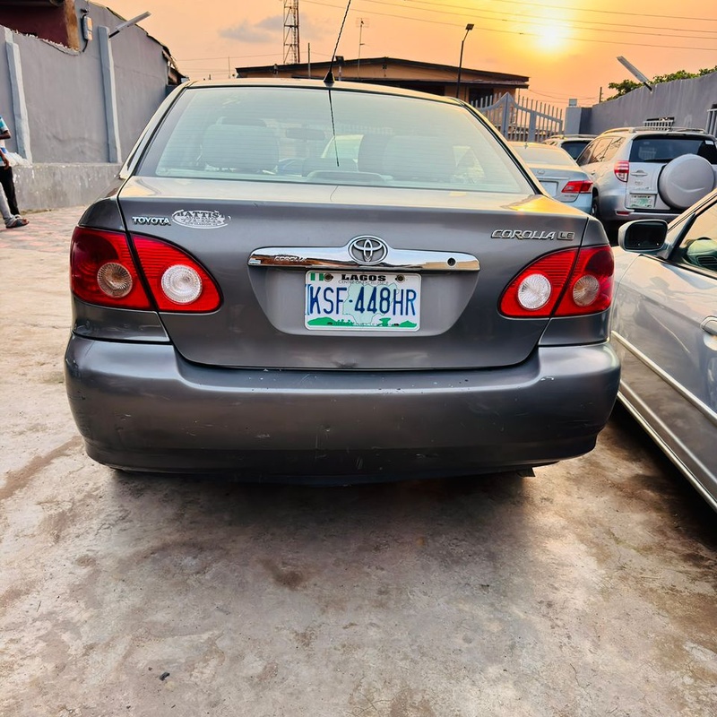 2007 Toyota Corolla LE – First Body for Sale In Lagos image
