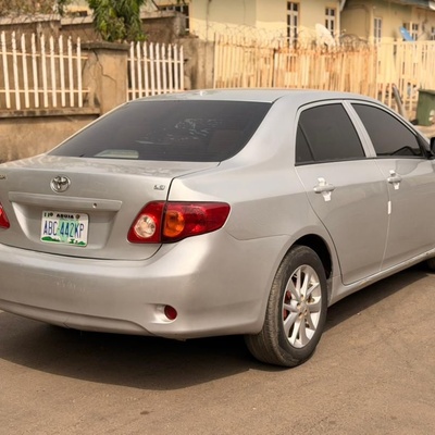 2010 TOYOTA COROLLA  FOR SALE IN ABUJA
