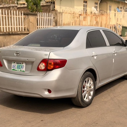 2010 TOYOTA COROLLA  FOR SALE IN ABUJA