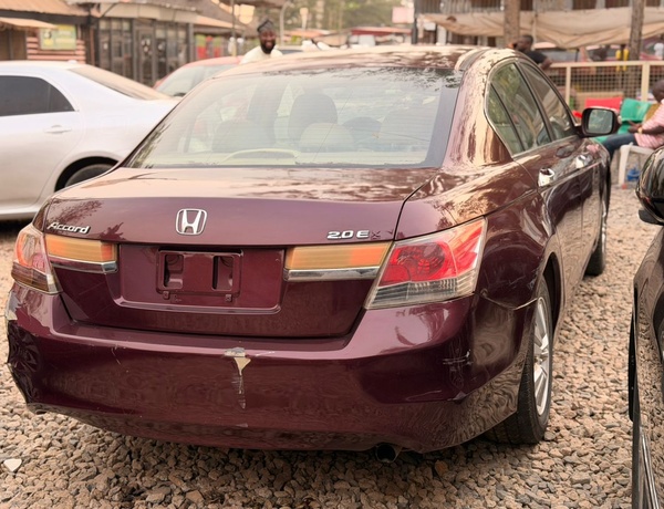 2012 HONDA ACCORD FOR SALE IN ABUJA