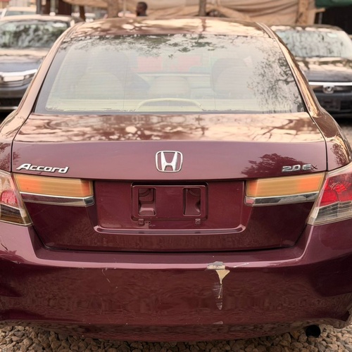 2012 HONDA ACCORD FOR SALE IN ABUJA