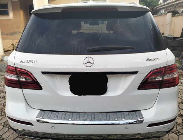 2012 MERCEDES BENZ ML350 FOR SALE IN ABUJA