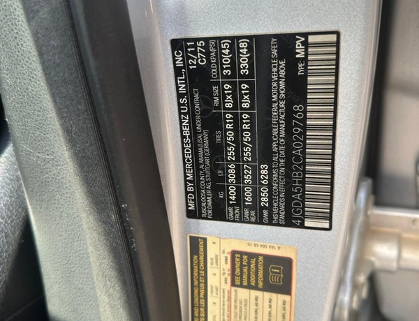 Mercedes Benz ML350 2012 for Sale In Abuja