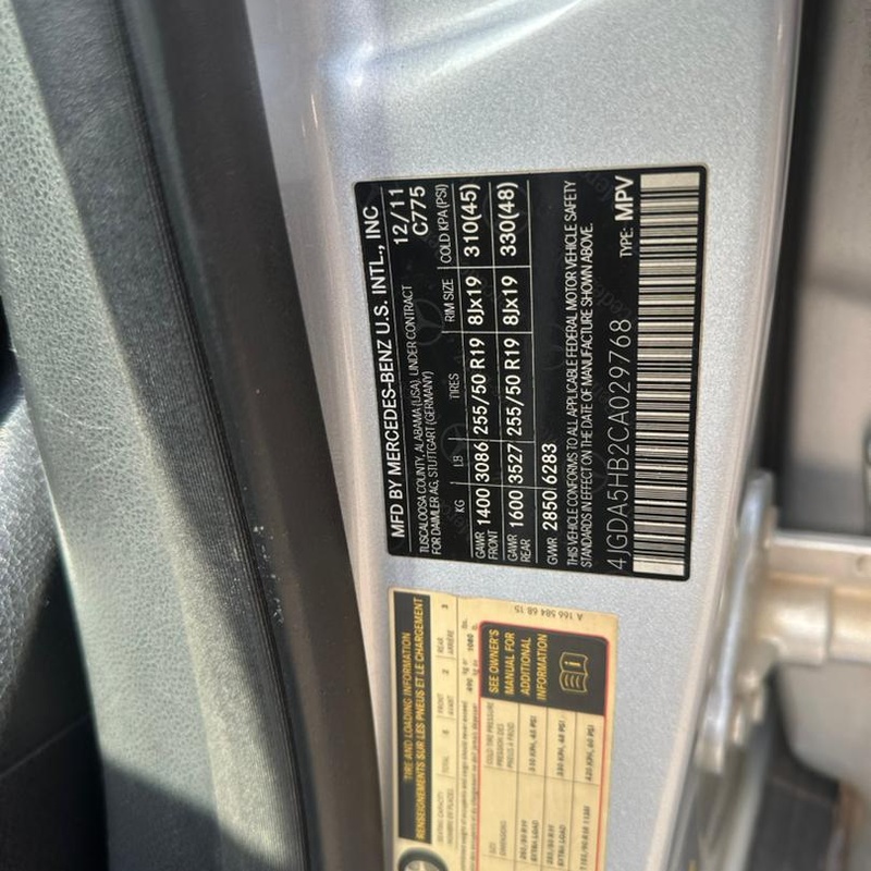 2012  Mercedes Benz ML350 for Sale In Abuja image