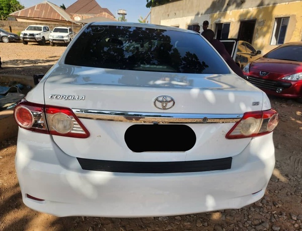 2012 TOYOTA COROLLA LE FOR SALE IN KADUNA