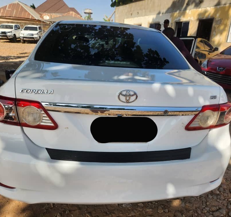 2012 TOYOTA COROLLA LE FOR SALE IN KADUNA image