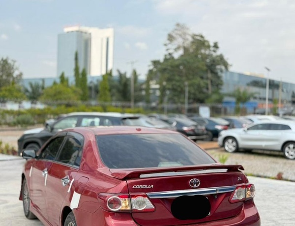 2012 TOYOTA COROLLA S FOR SALE IN ABUJA