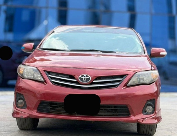 2012 TOYOTA COROLLA S FOR SALE IN ABUJA