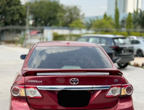 2012 TOYOTA COROLLA S FOR SALE IN ABUJA