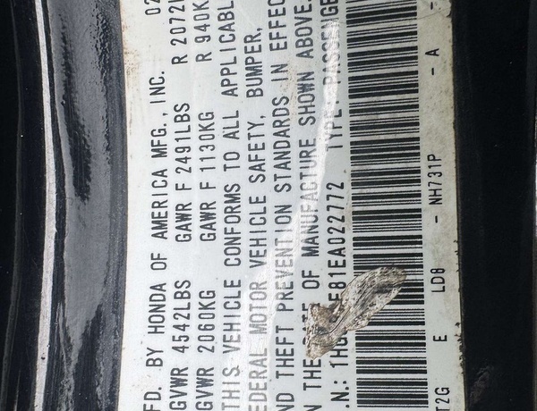 2014 HONDA ACCORD  FOR SALE IN ABUJA