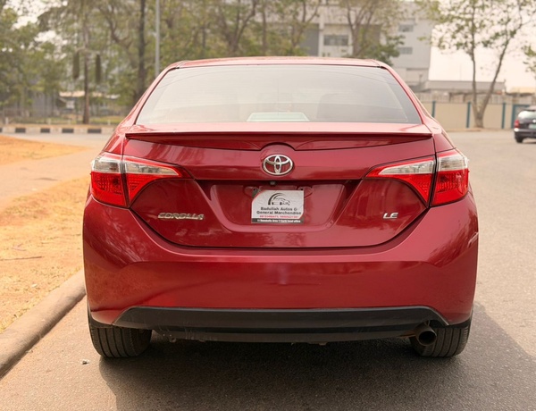 2014 TOYOTA COROLLA  LE FOR SALE IN ABUJA