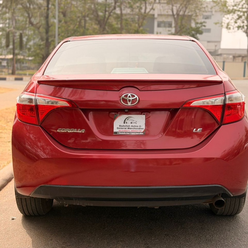 2014 TOYOTA COROLLA  LE FOR SALE IN ABUJA image