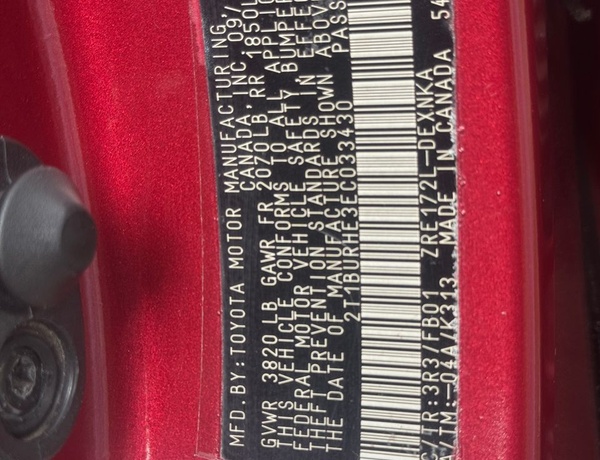 FOREIGN USED  2014 TOYOTA COROLLA SE FOR SALE IN ABUJA