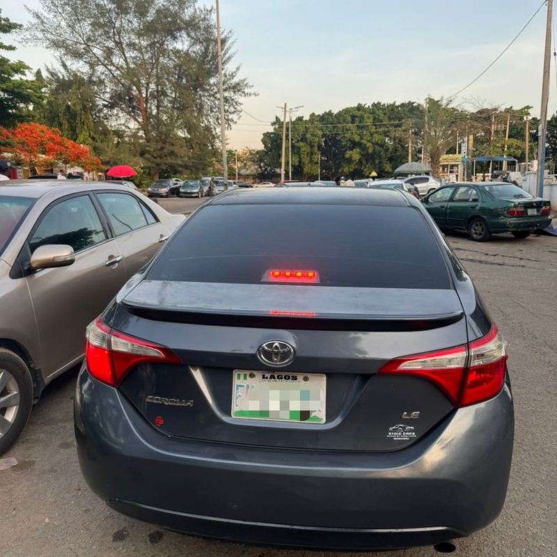 2015 TOYOTA COROLLA  FOR SALE IN ABUJA image