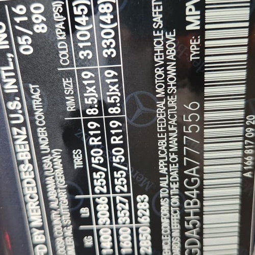 2016 Mercedes-Benz GLE 350 In Lagos