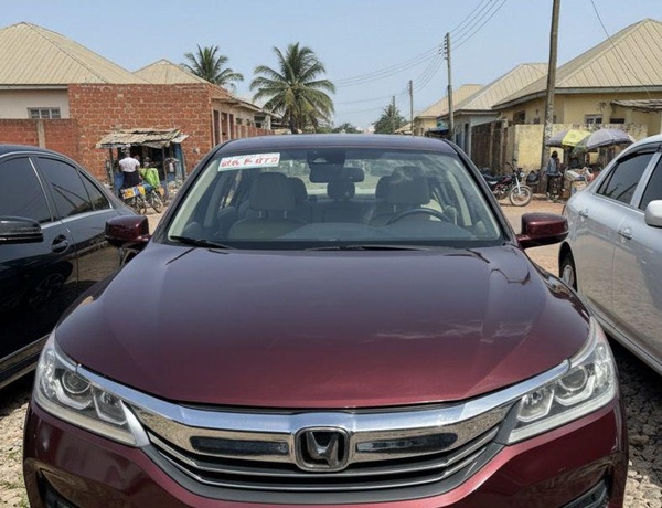 2016 UPGRADED KEYLESS HONDA ACCORD V6 FOR SALE IN KADUNA