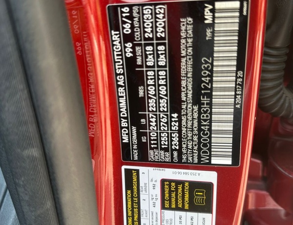 Mercedes Benz GLC300 2017 model  for Sale In Abuja