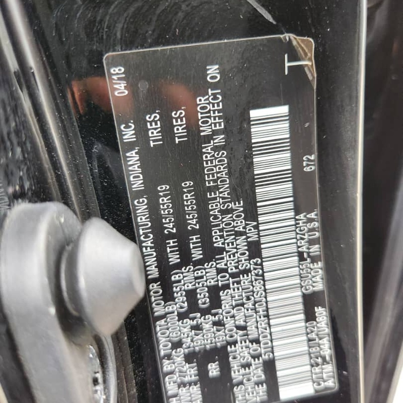 2018 Toyota Highlander Limited Edition  image