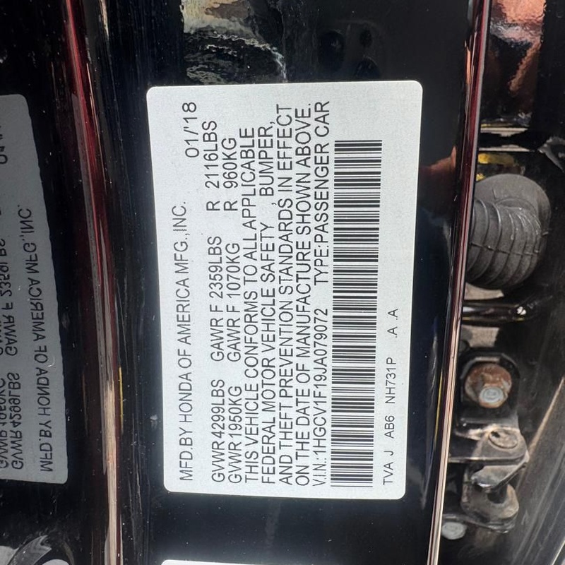 Foreign used 2020 model Honda Accord Sport for Sale In Lagos image
