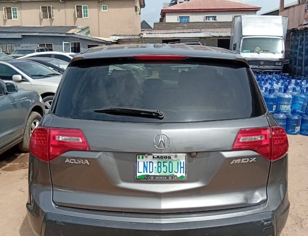 Acura MDX 2008 Registered In Lagos