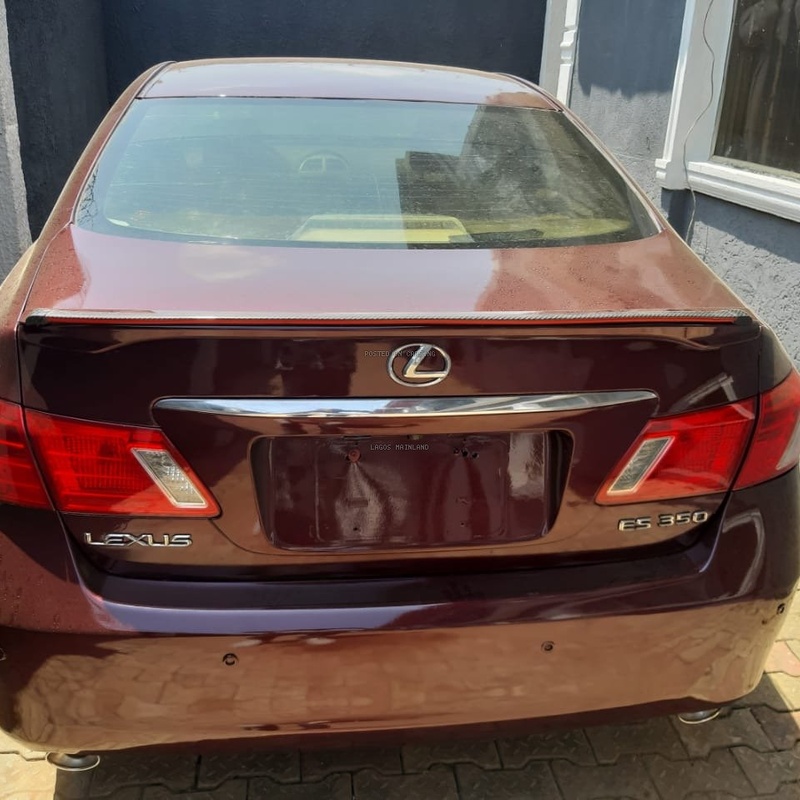 CLEAN REGISTERED 2008 LEXUS ES350 FOR SALE IN LAGOS image