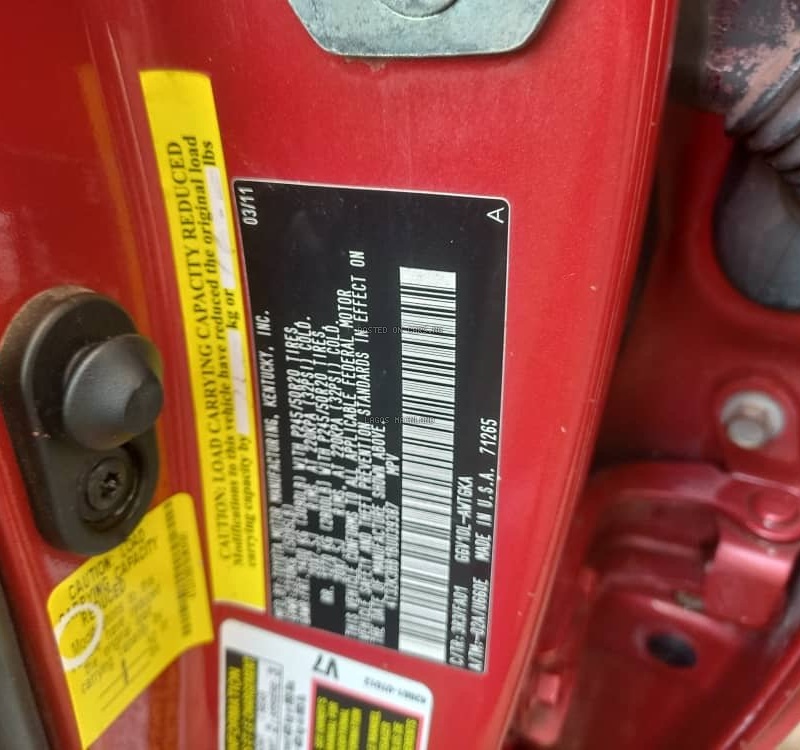 FOREIGN USED 2011 TOYOTA VENZA AWD V6 FOR SALE IN LAGOS image