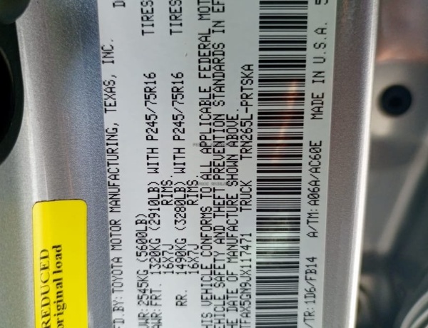 FOREIGN USED 2018 TOYOTA TACOMA TRD SPORT