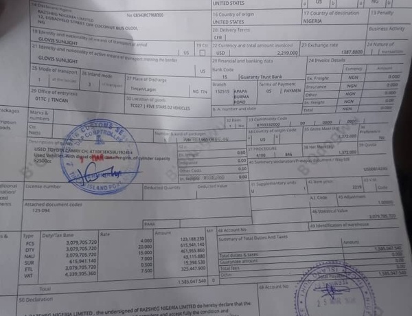 NEW ARRIVAL TOKUNBO 2011 TOYOTA CAMRY SE