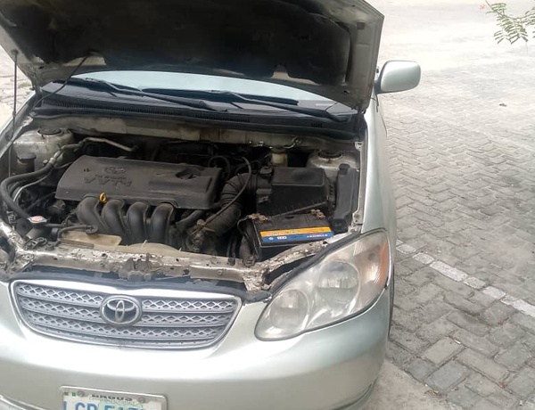 Registered Toyota Corolla 2004