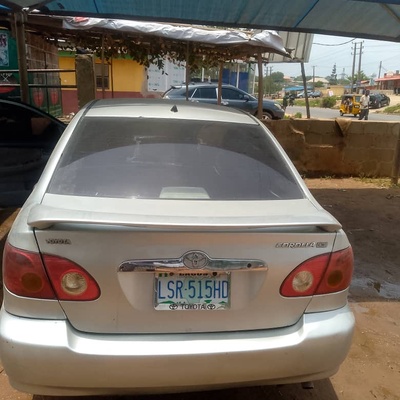 Registered Toyota Corolla 2004