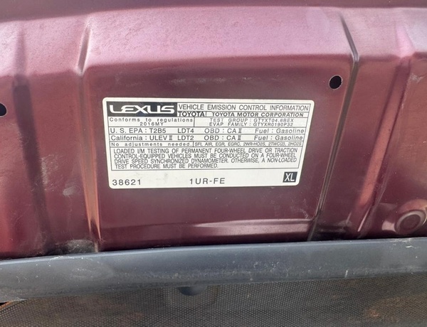 Foreign Used 2016 Lexus GX460 for Sale In Lagos