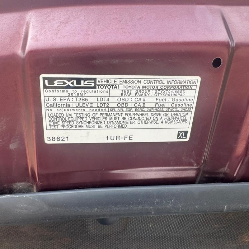 Foreign Used 2016 Lexus GX460 for Sale In Lagos image