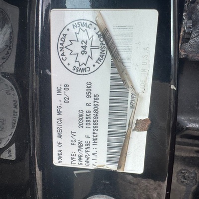 2009 Honda Accord In Gwarimpa.Abuja.