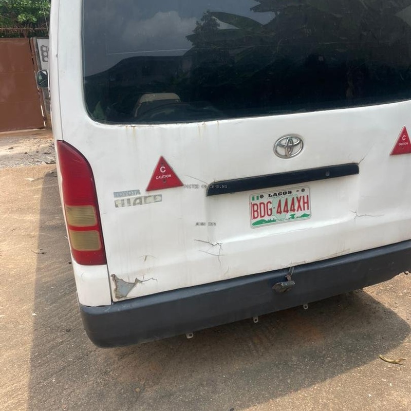 Neatly Used Toyota Hiace 2015🔥🔥🔥 Buy and Drive. image