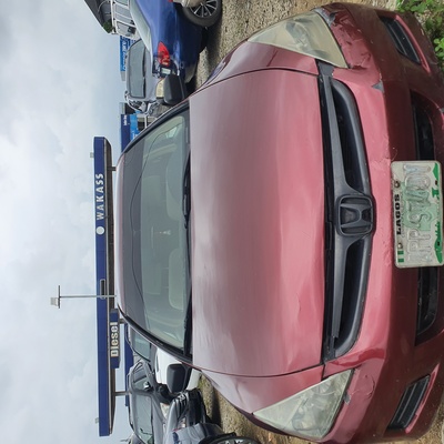 Honda Accord 2004 (red) In Lagos