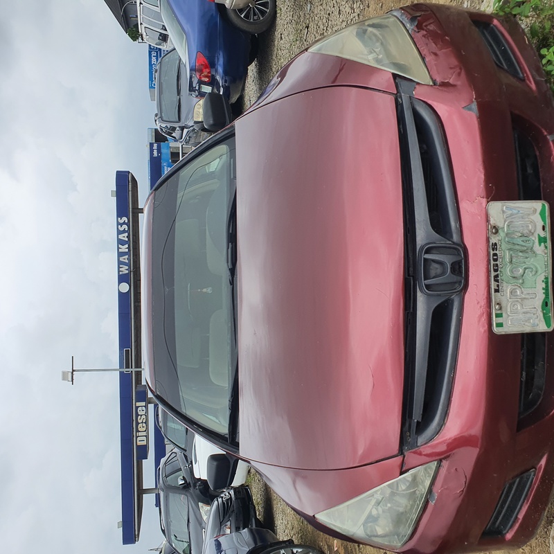 Honda Accord 2004 (red) In Lagos image