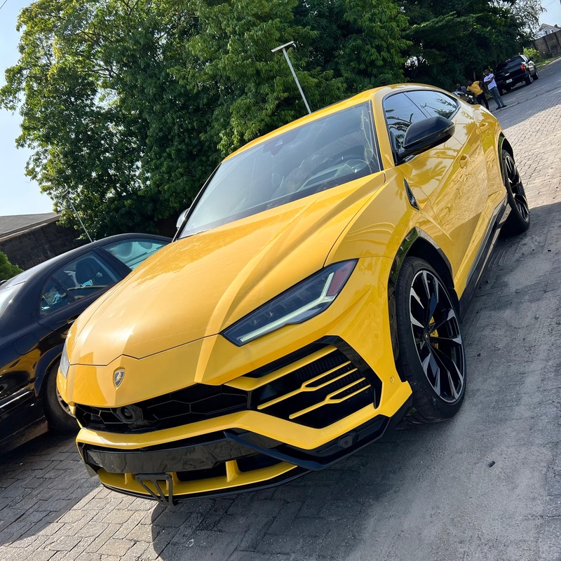 Lamboghini Urus 2020 (yellow) In Lekki Lagos image