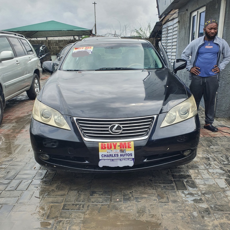 Lexus ES 350 2007 (black) In Lagos image