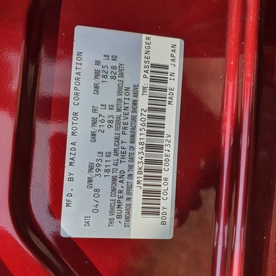Mazda 3 2008 (red) In Ajah