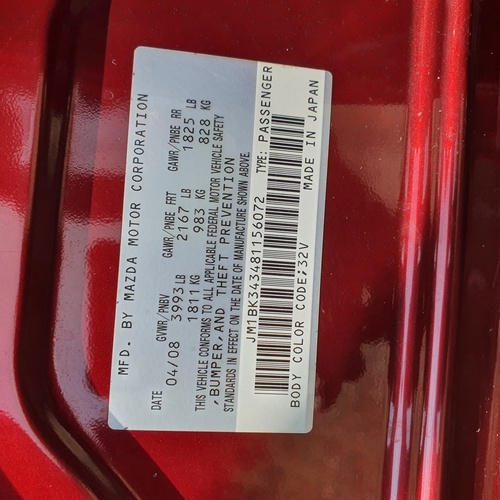 Mazda 3 2008 (red) In Ajah
