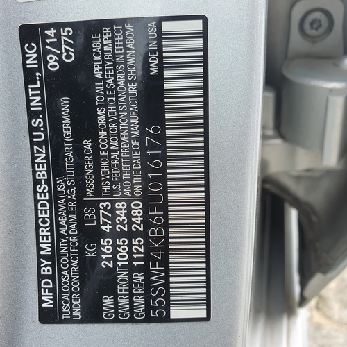 Mercedes Benz C300 4matic (silver) 2015