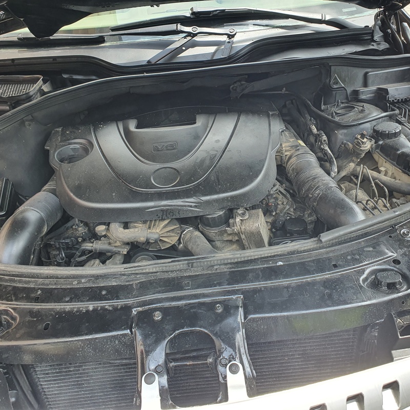 Mercedes Benz ML 350 4matic (Black) 2008 In Lagos image