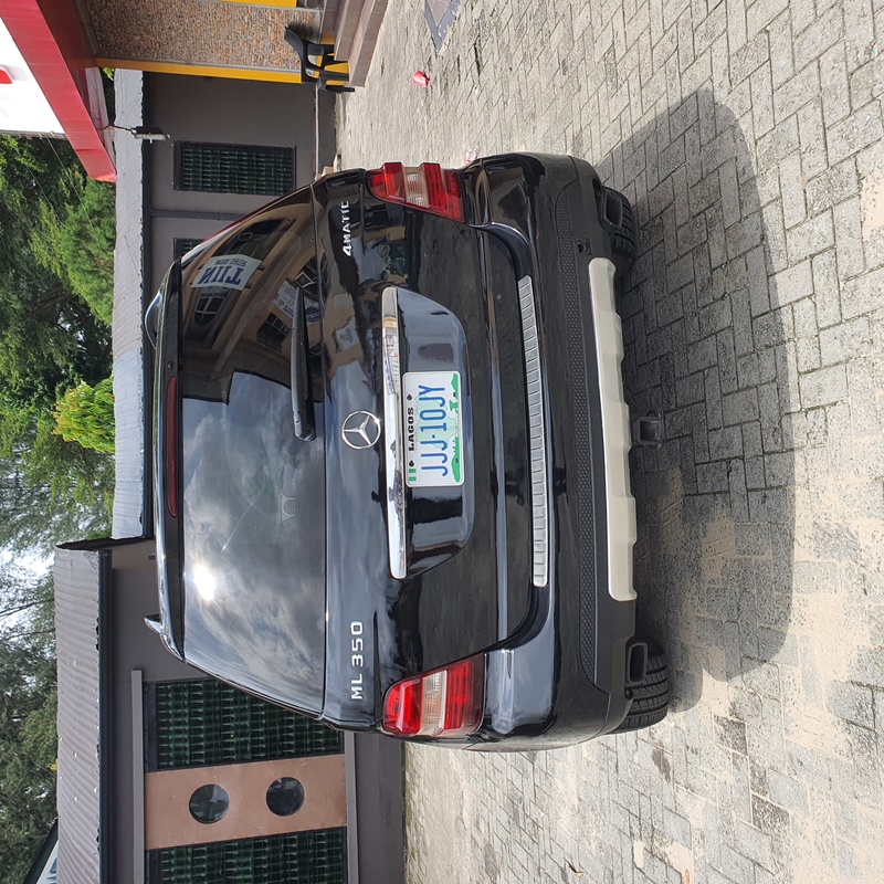 Mercedes Benz ML 350 4matic (Black) 2008 In Lagos image
