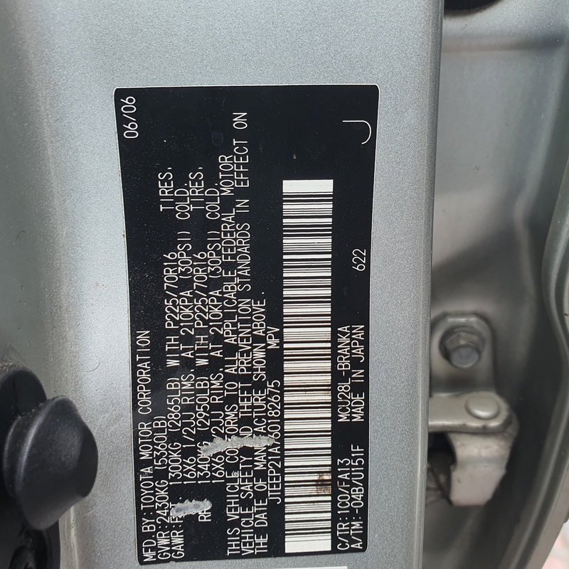 Foreign Used Toyota Highlander 2007 (silver) In Lagos image