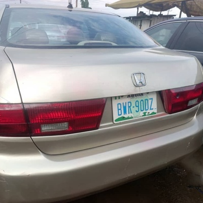 Registered 2004 Honda Accord EOD In Lagos