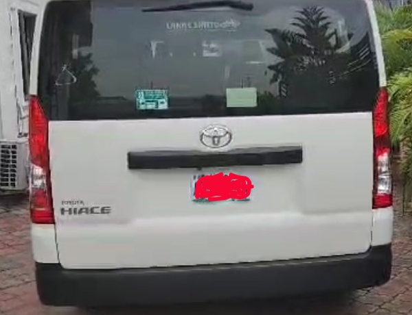 Registered 2024 Toyota Hiace for Sell In Festac Lagos