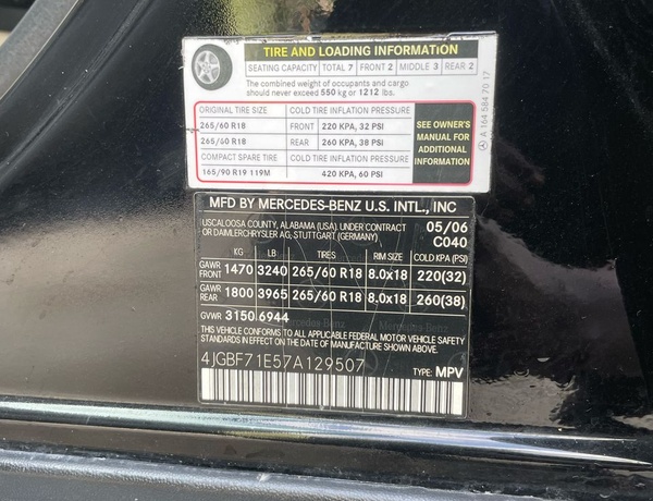 Mercedes Benz GL450 2007 for sale In Lagos