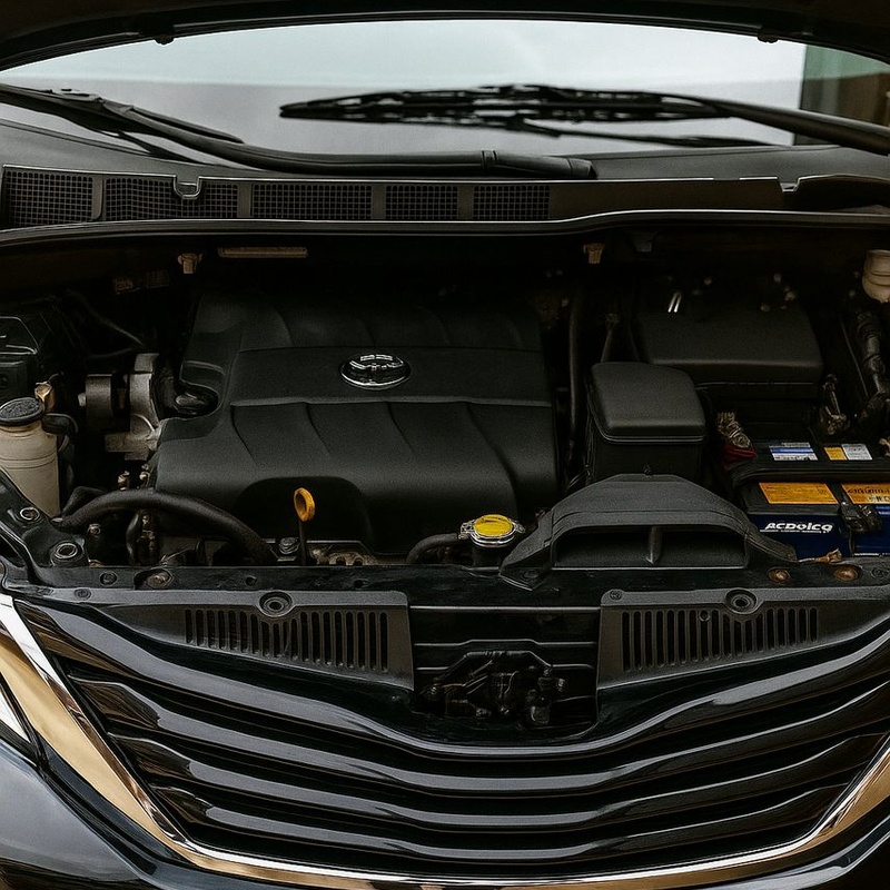 TOYOTA SIENNA LE 2011  7 PASSENGER BLACK FOR SALE IN LAGOS image