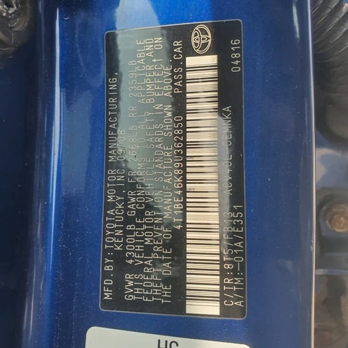 2009 Toyota Camry LE For Sale In Ajah Lagos